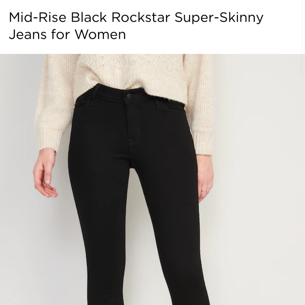 Old Navy “Rockstar” Super Skinny Jeans
